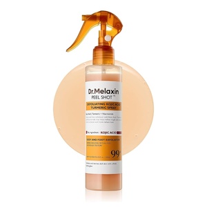 Dr.Melaxin Peel Shot Kojic Acid Turmeric Body Exfoliator Spray 6.76 fl.oz – AHA PHA Niacinamide Body Scrub for KP Bumps, Dark Spots, Uneven Skin Tone, Dead Skin, Korean Skin Care(KOJIC ACID)